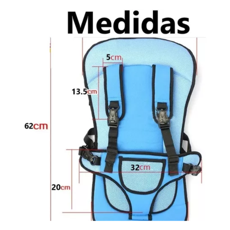 Comprar Silla Seguridad Bebes Para Carro Ny26 en Electroshopy - Ángulo 2